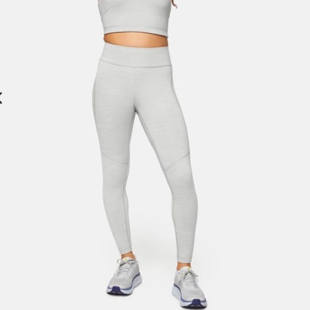 outdoor voices grey core leggings xs